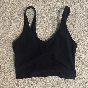 Lululemon Align Tank Size 6 Black EUC